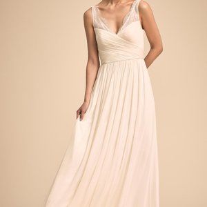 Anthropologie BHLDN Hitherto Fleur Dress in Blush